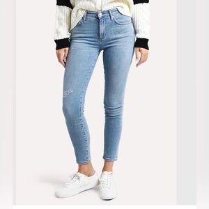 Agolde Sophie Mid Rise Skinny Ankle Jeans